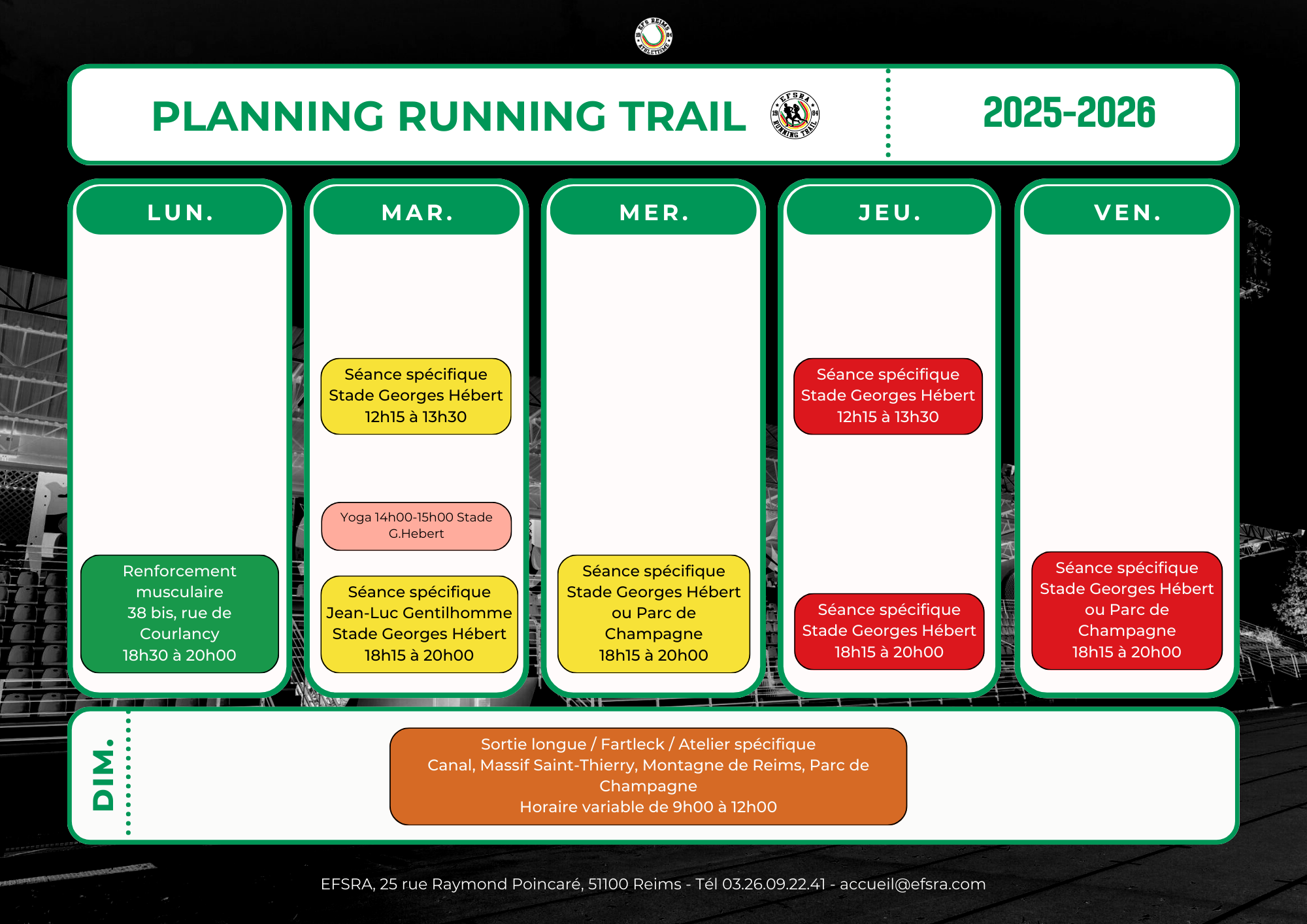 Running Trail 25/26