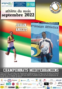 Athlètes du mois de septembre 2022