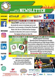 Newsletter du 07 novembre 2022