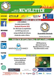 Newsletter du 02 janvier 2023