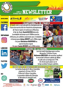 Newsletter du 13 février 2023