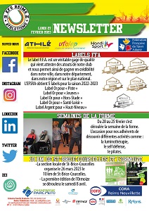 Newsletter du 27 février 2023