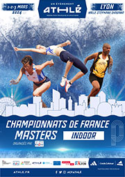 Championnats de France Masters en Salle – 1,2 et 3 mars 2024