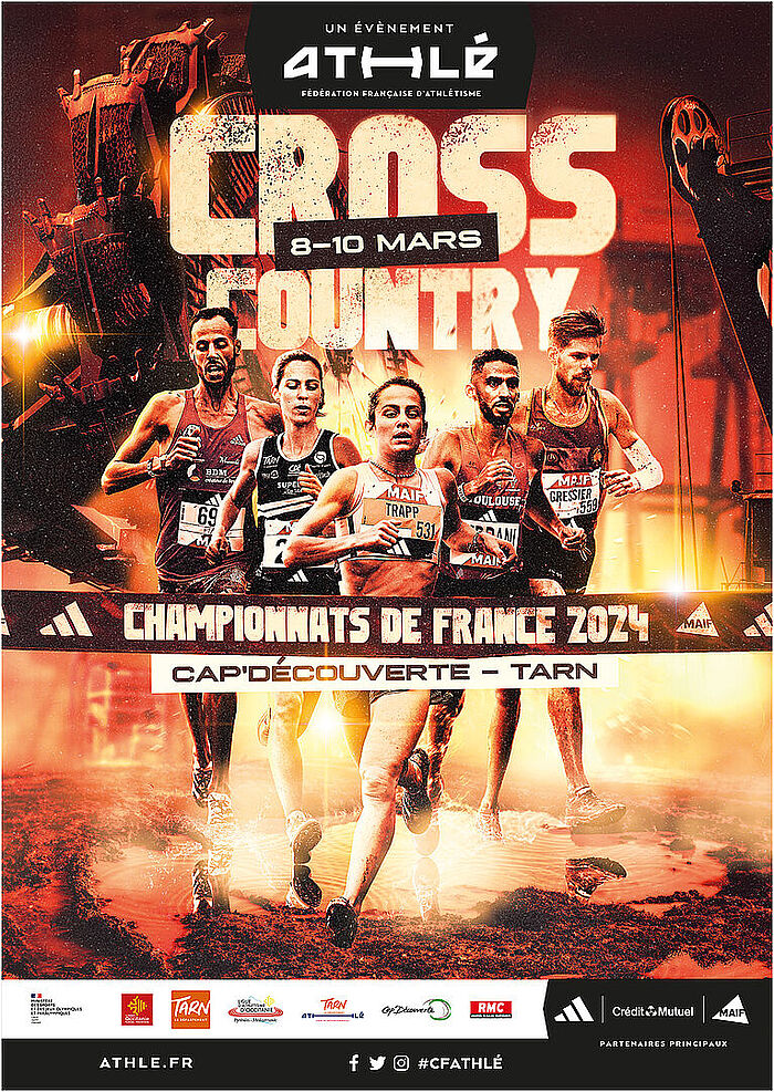 Championnats de France de Cross, 09-10 mars 2024