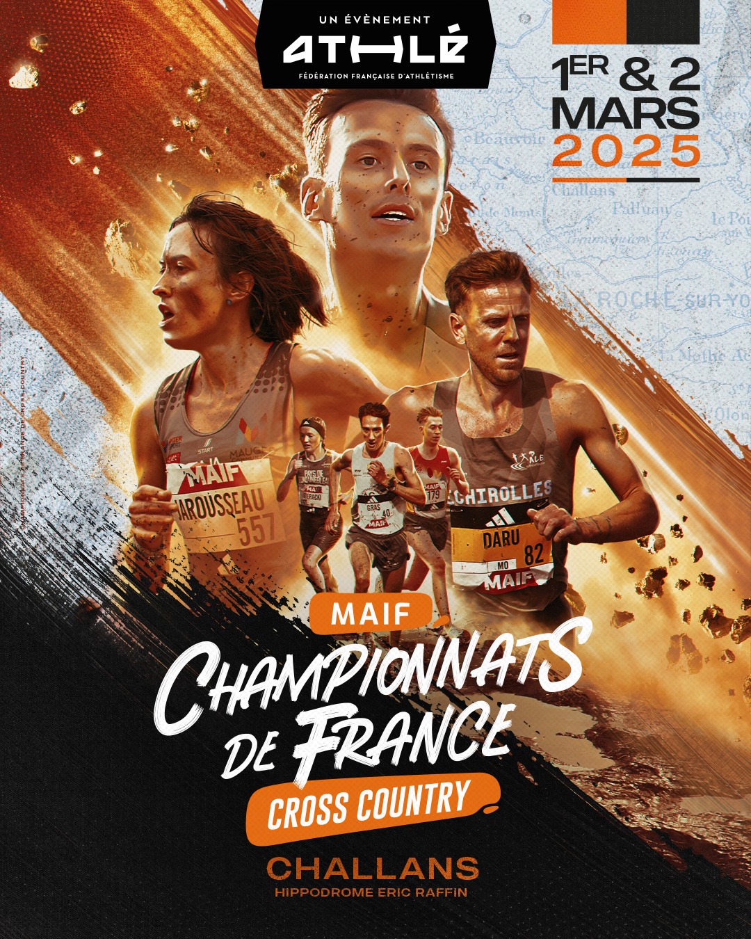 Championnats de France de Cross – 01-02 mars 2025
