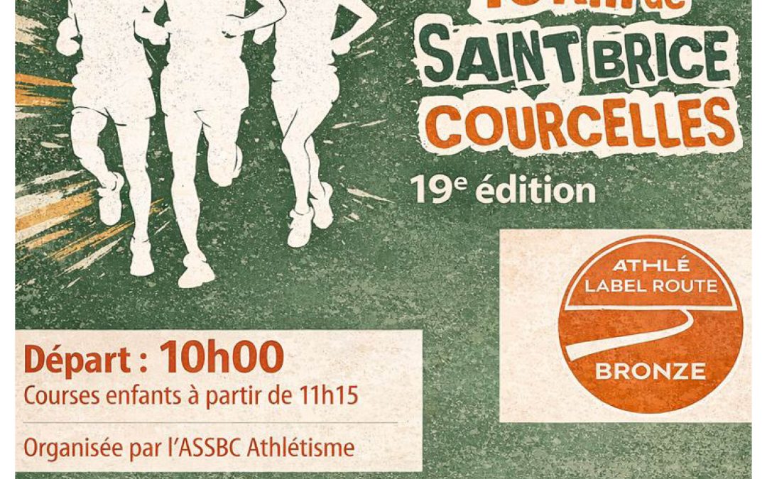 10Km de Saint-Brice-Courcelles 2026